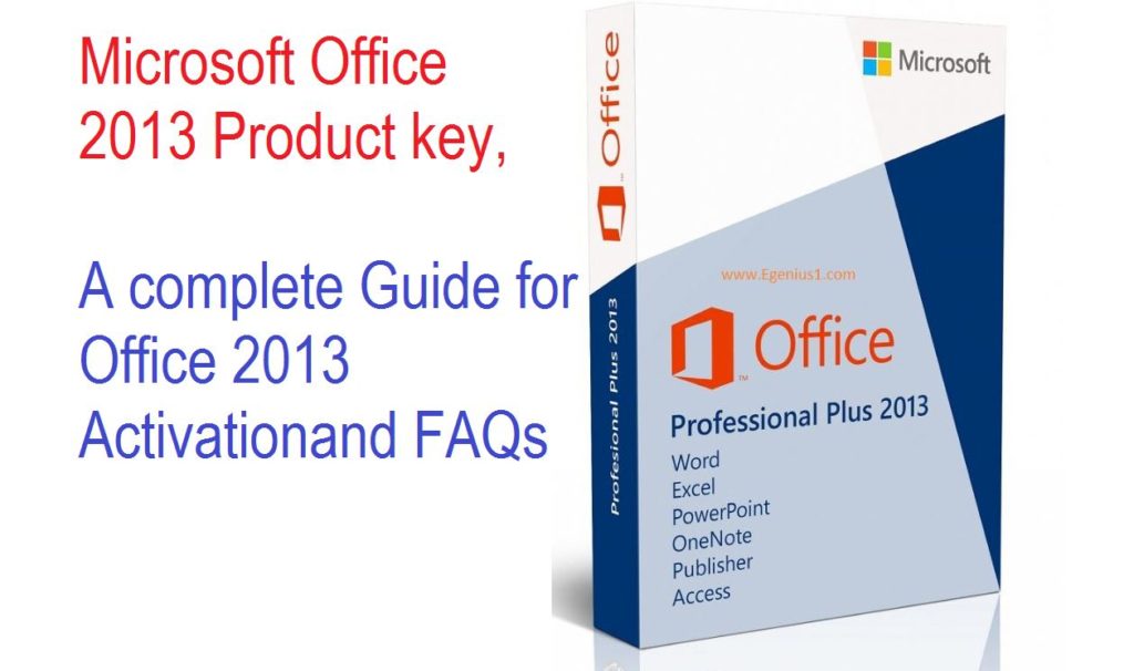 ms office professional plus 2013 product key